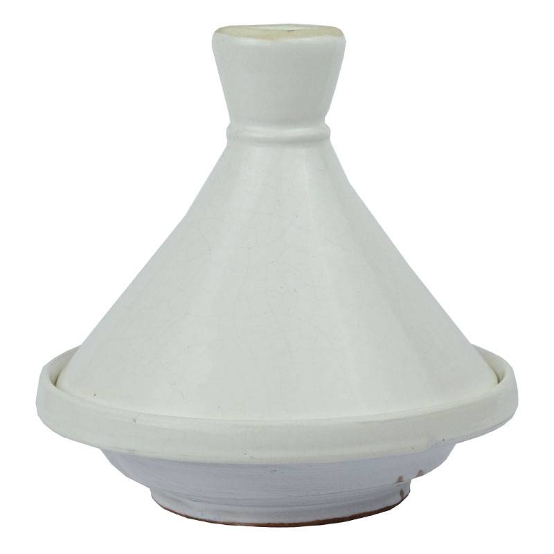 White tagine 20 cm Soukdecor