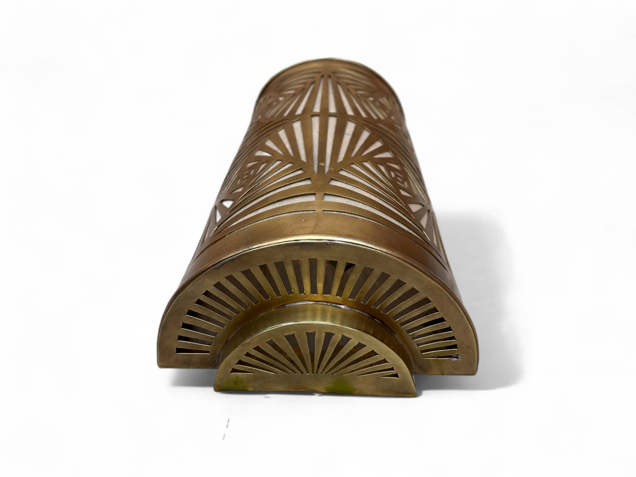 Set of 2 Handmade Moroccan Brass Wall Sconces – Intricate Filigree Lighting for Warm, Ambient Glow Soukdecor