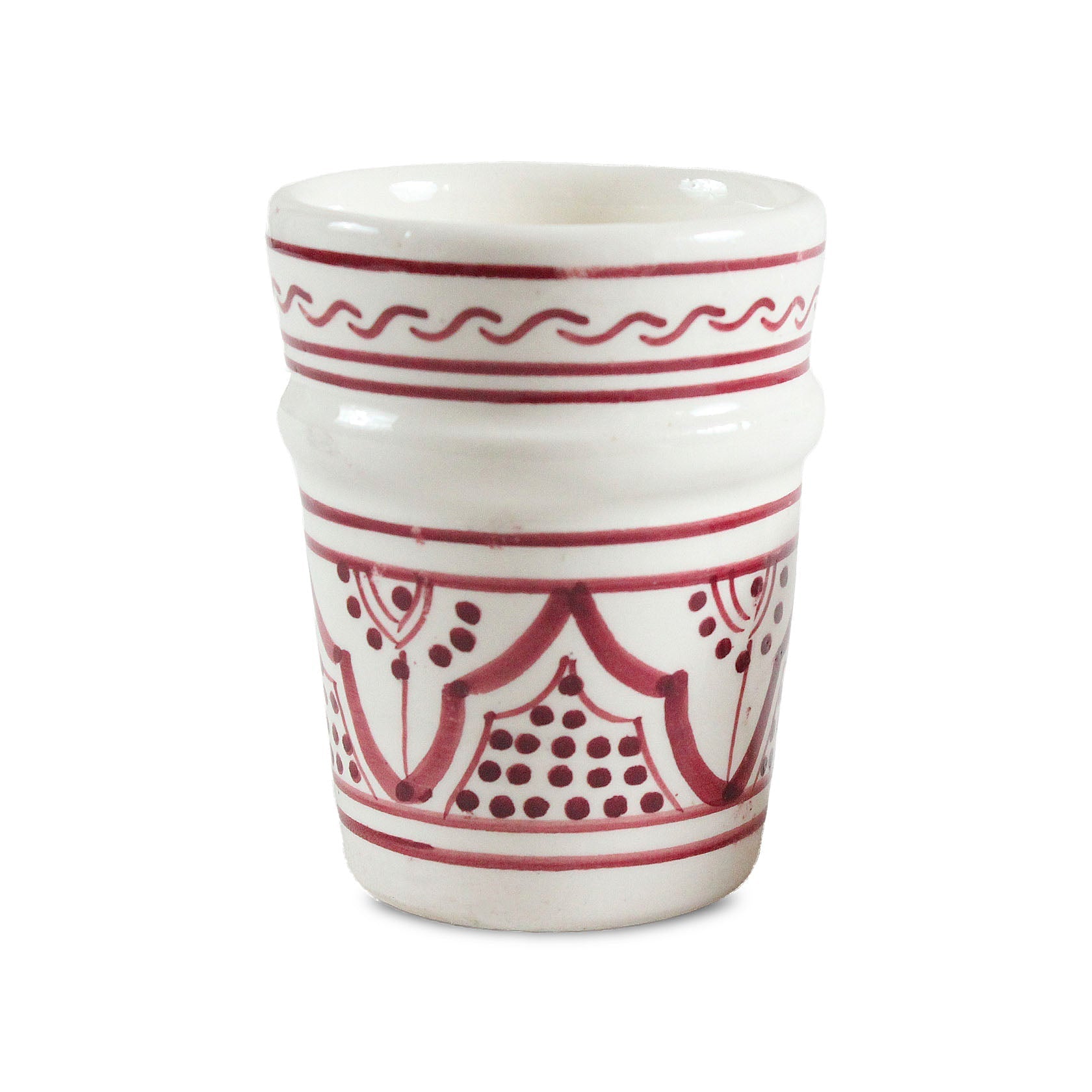 Carmine red Zwak mug Soukdecor