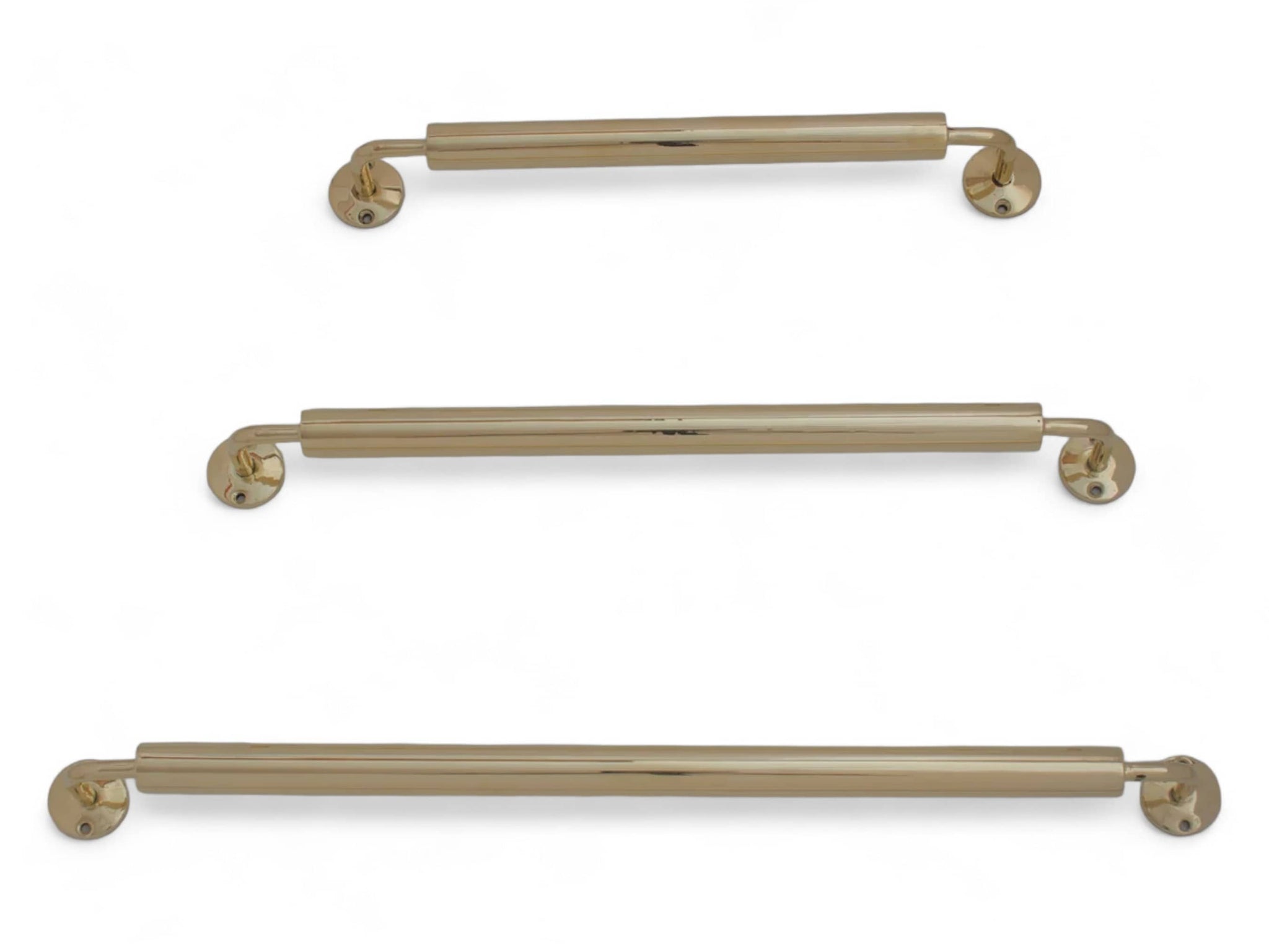 Elegant Brass Towel Holder for Bathroom - Stylish Wall-Mounted Towel Rack Soukdecor