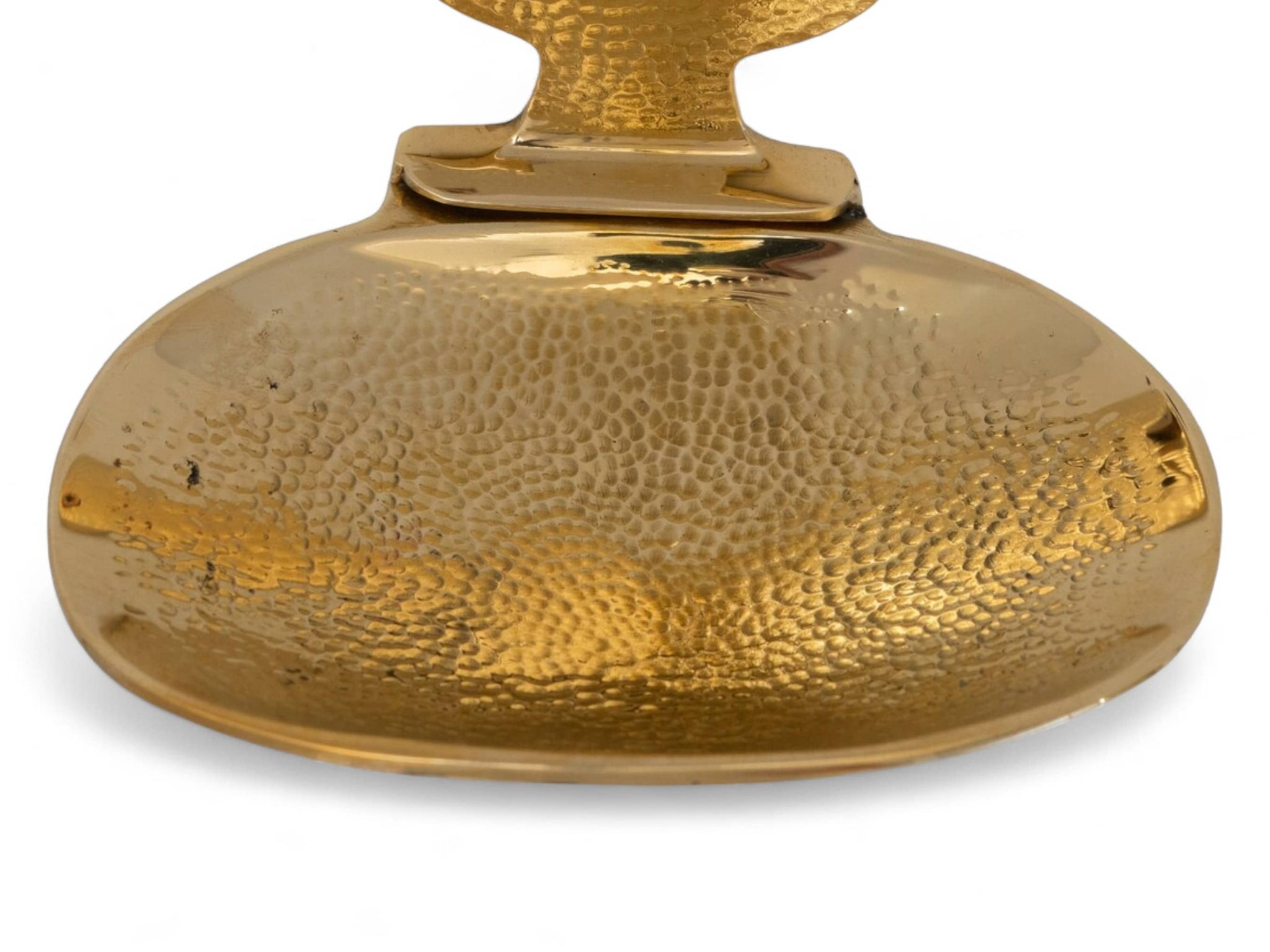 Hand Hammered Solid Brass Soap Holder - Elegant Wall-Mounted Soap Dish Soukdecor