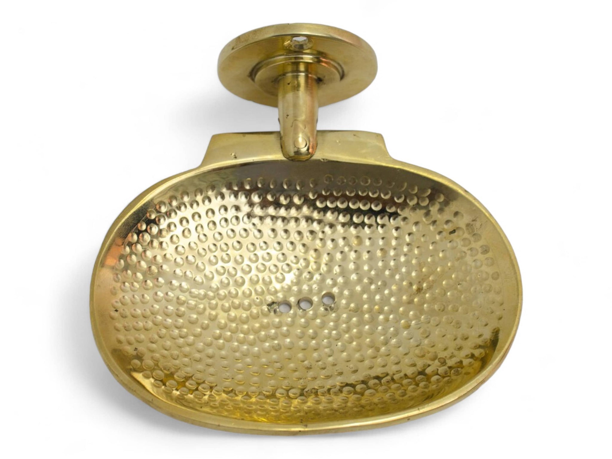 Handcrafted Solid Brass Wall-Mounted Soap Holder - Elegant Bathroom Soap Dish Soukdecor