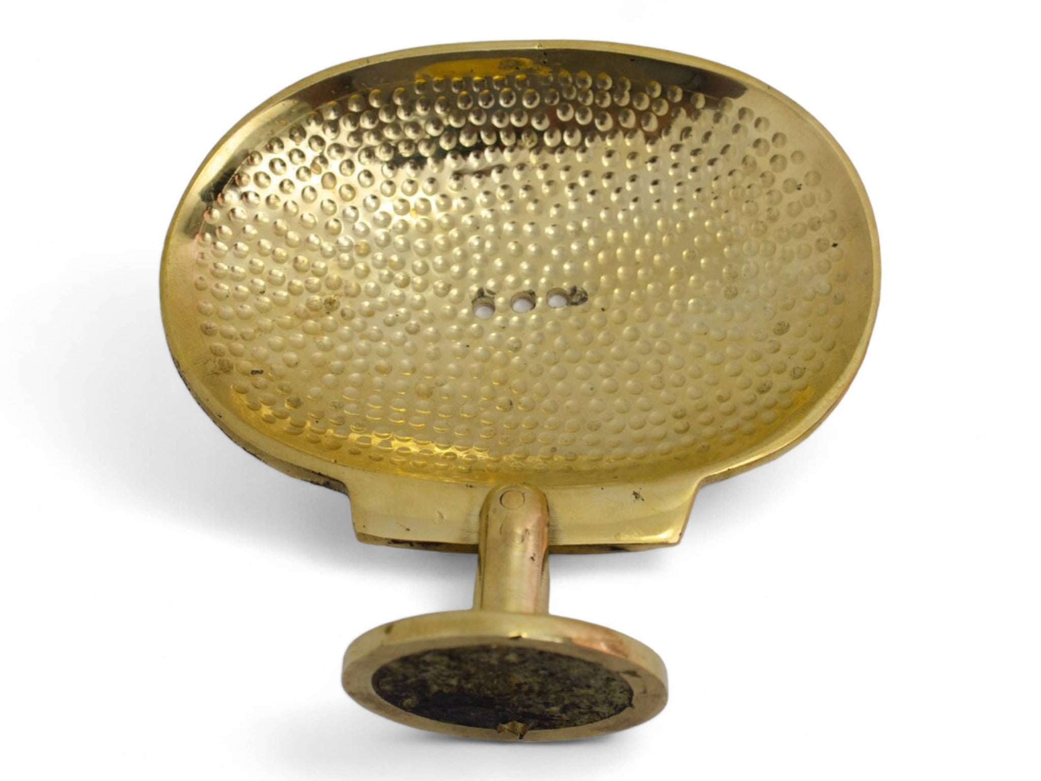 Handcrafted Solid Brass Wall-Mounted Soap Holder - Elegant Bathroom Soap Dish Soukdecor