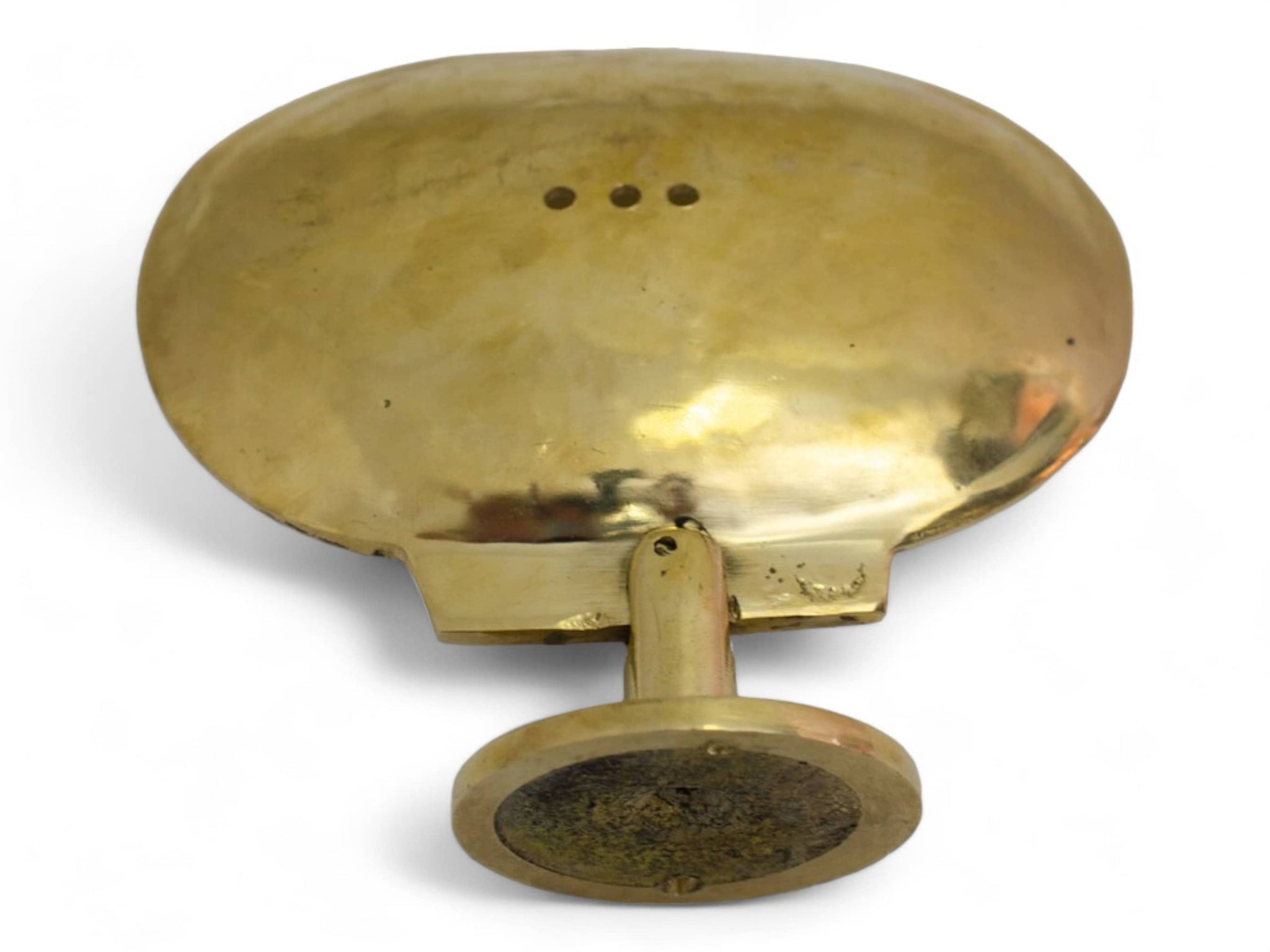 Handcrafted Solid Brass Wall-Mounted Soap Holder - Elegant Bathroom Soap Dish Soukdecor