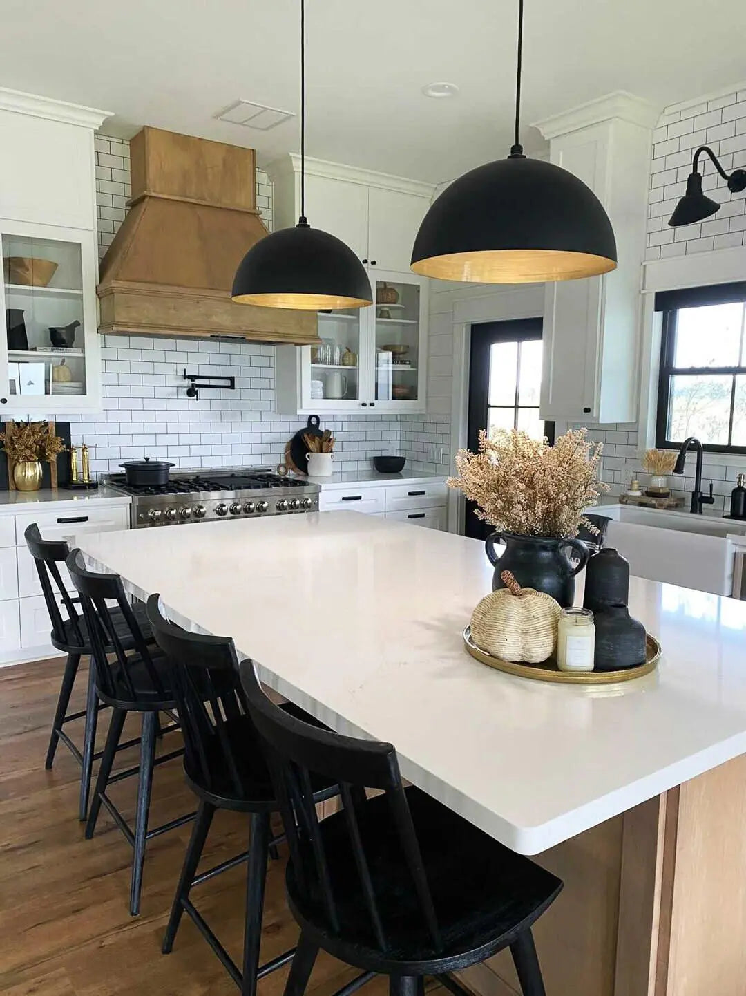 Black Dome Pendant Light Brass  black Hanging Lamp, Lampshades Lighting, art Deco lamp . Soukdecor