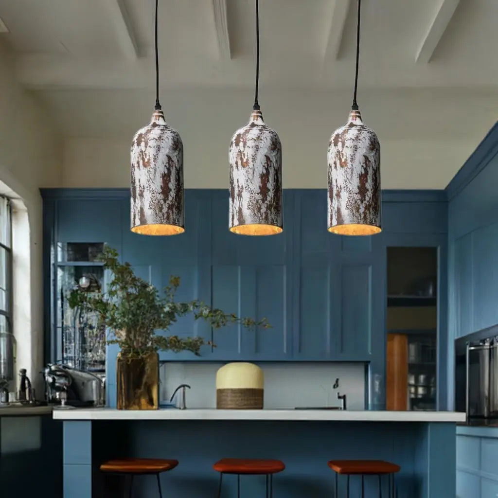 Handcrafted Vintage Copper Ceiling Lamp Rustic Pendant Light,Copper pendant light Soukdecor
