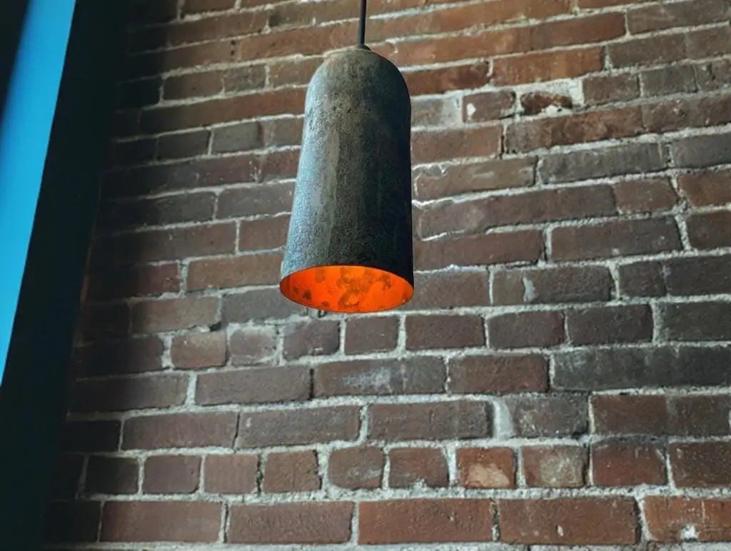 Handcrafted Copper Pendant Light, Vintage Rustic Ceiling Lamp for Dining Room,Kitchen Island Soukdecor