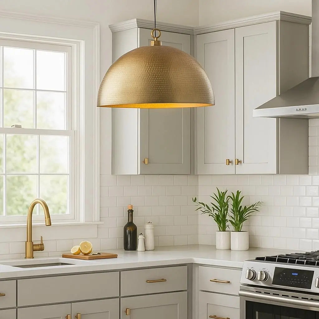 Oxidized Solid Brass Chandelier – Moroccan Dome Pendant Light – Handmade Antique Ceiling Lamp Soukdecor