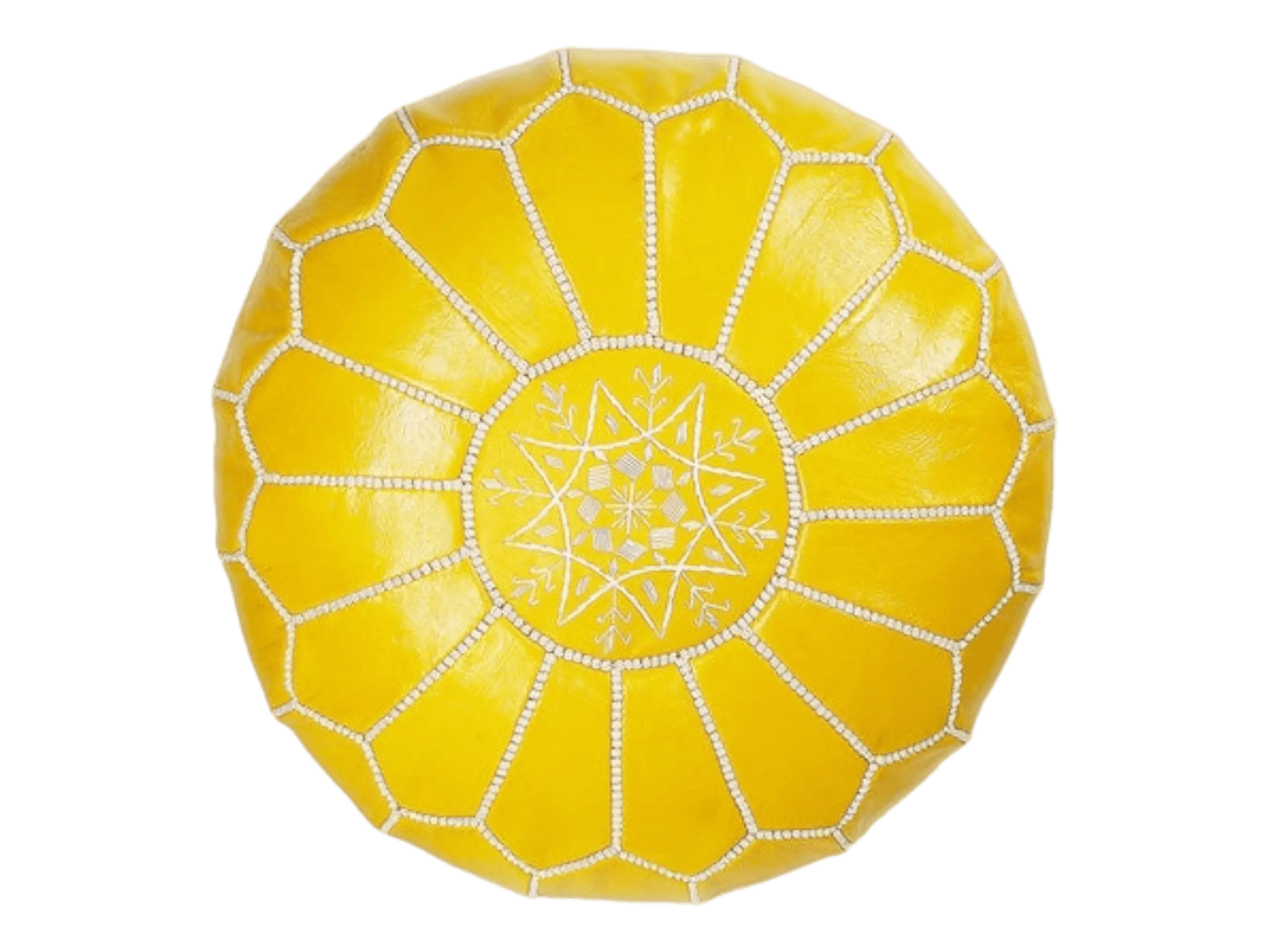 Moroccan  Round Pouf – Cozy Comfort in Earthy Elegance Soukdecor