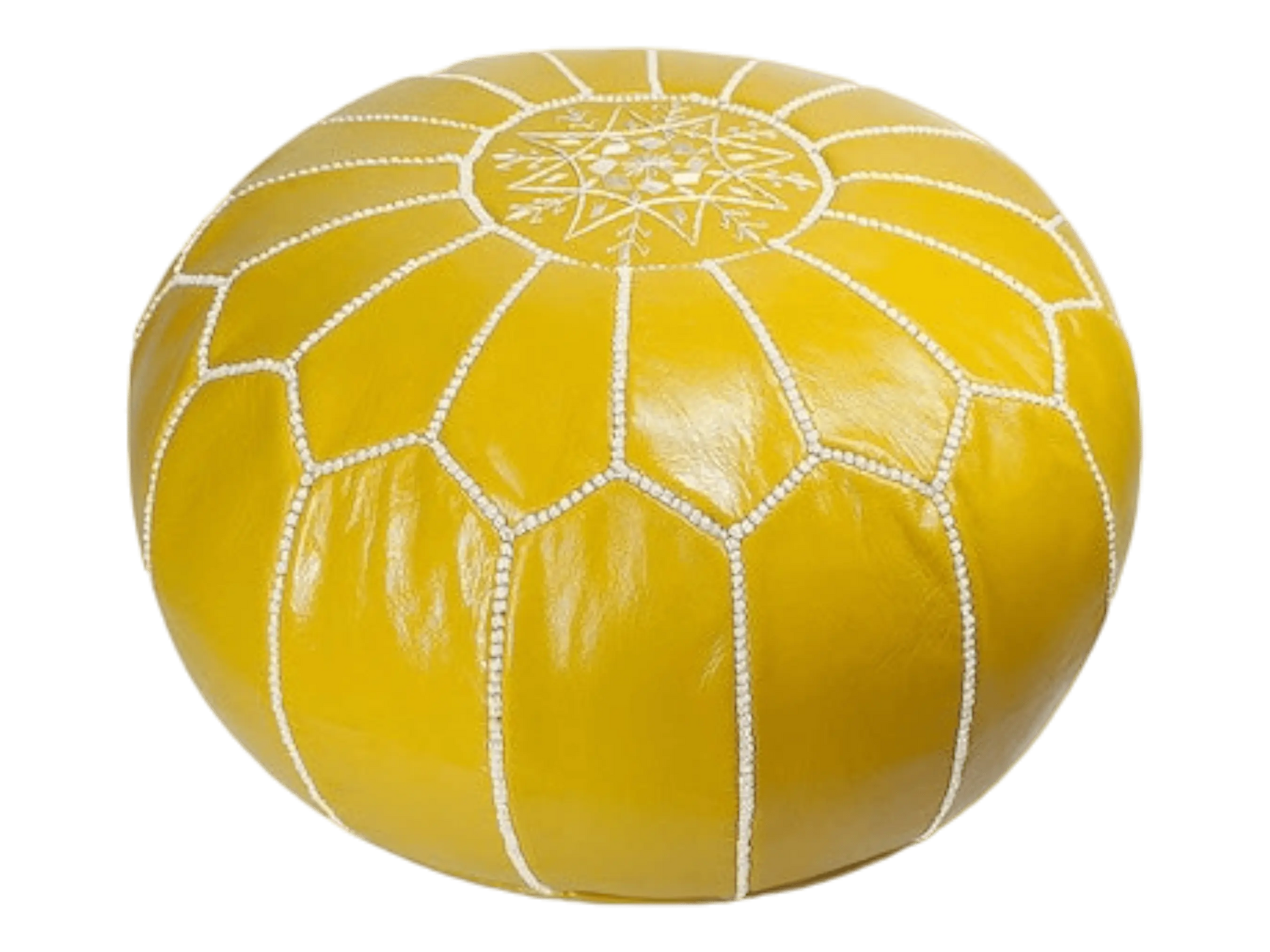 Moroccan  Round Pouf – Cozy Comfort in Earthy Elegance Soukdecor