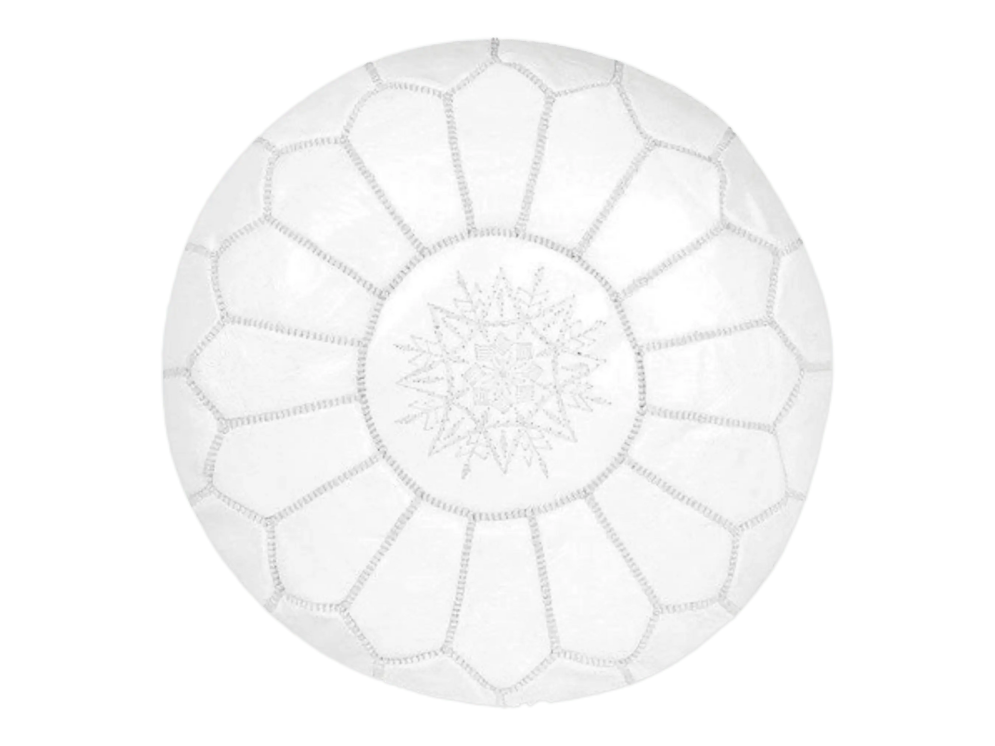 Moroccan  Round Pouf – Cozy Comfort in Earthy Elegance Soukdecor