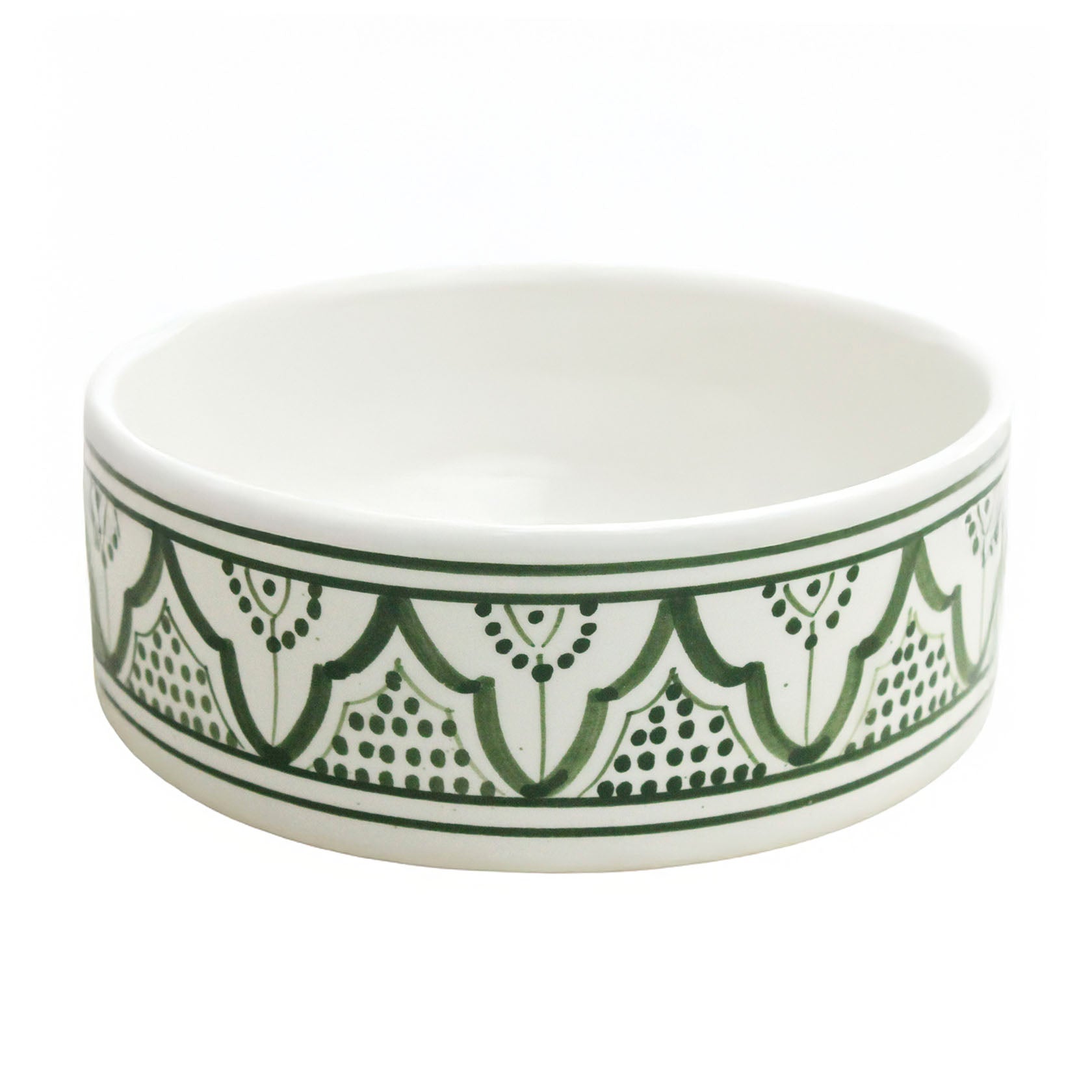 Fassi green Zwak salad bowl Soukdecor